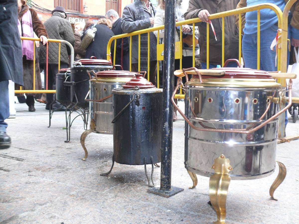Olla ferroviaria en el barrio Húmedo de León