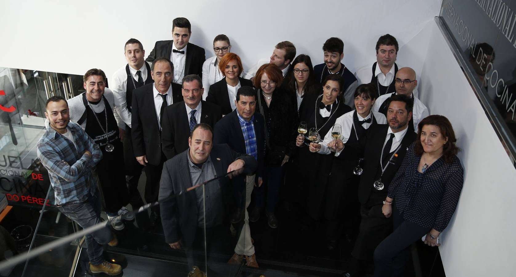Clausura del Curso Internacional de Sumiller en la Escuela Internacional de Cocina de Valladolid