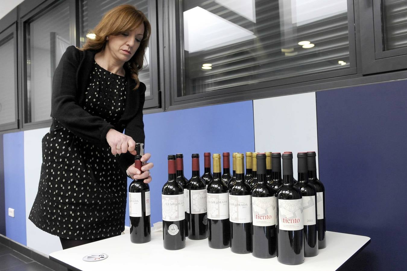 Cata de Vinos La Mejorada en la Escuela Internacional de Cocina
