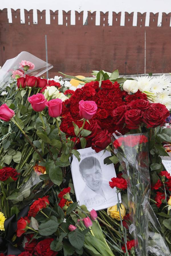 Marcha en memoria del opositor Nemtsov