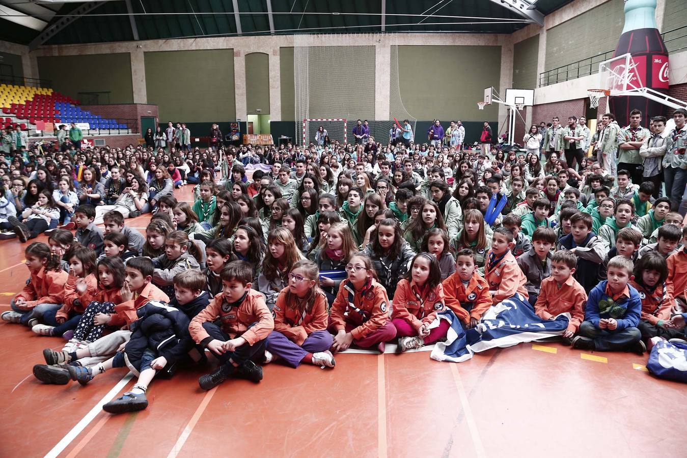 Más de 600 scouts de entre 6 y 28 años participan en el Festicamp