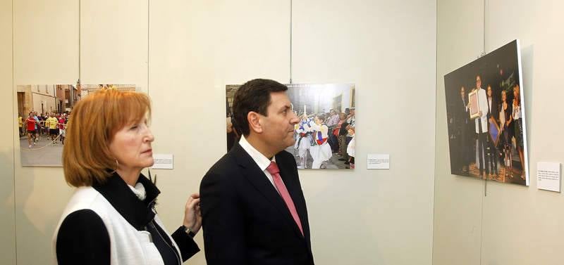 Inauguración en Palencia de la exposición &#039;Un año en imáganes. 2014&#039;, de El Norte de Castilla