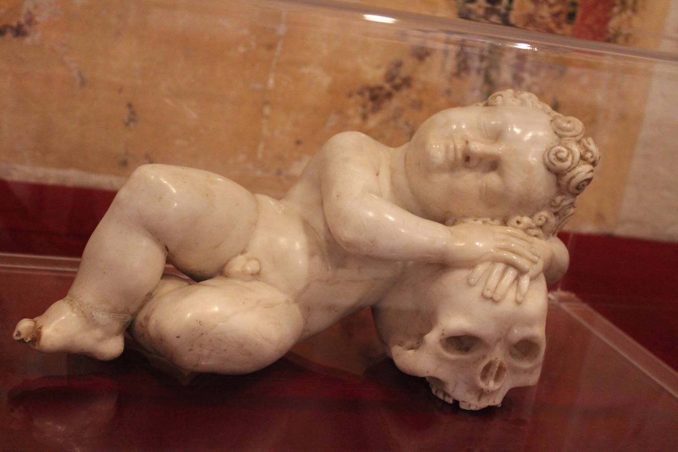 La Inocencia sobre la Muerte o un niño Jesús sobre una calavera.