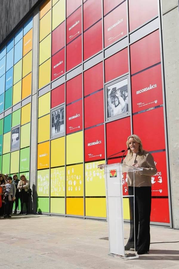 Inauguración del mural homenaje a las víctimas del terrorismo en Salamanca