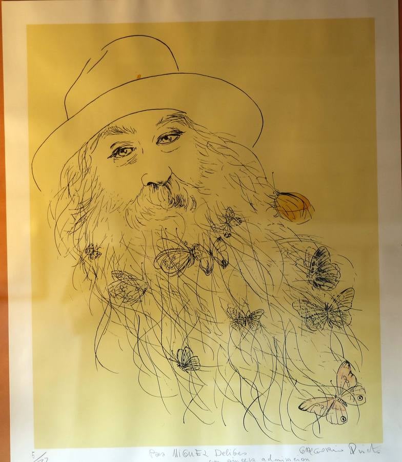 El despacho de Miguel Delibes, intacto cinco años después de su muerte