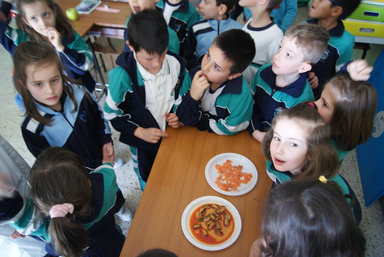 Los escolares del Amor de Dios aprenden hábitos de alimentación saludable