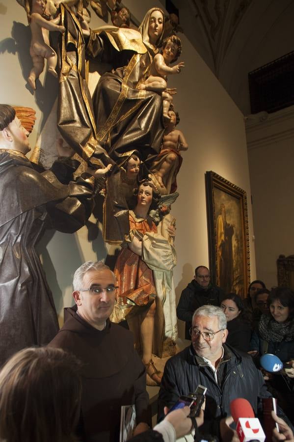 Convento de Nuestra Señora de Gracia, en Ávila. Primera parada en la visita a la exposición de Las Edades del Hombre 2015, 'Teresa de Jesús, maestra de oración.