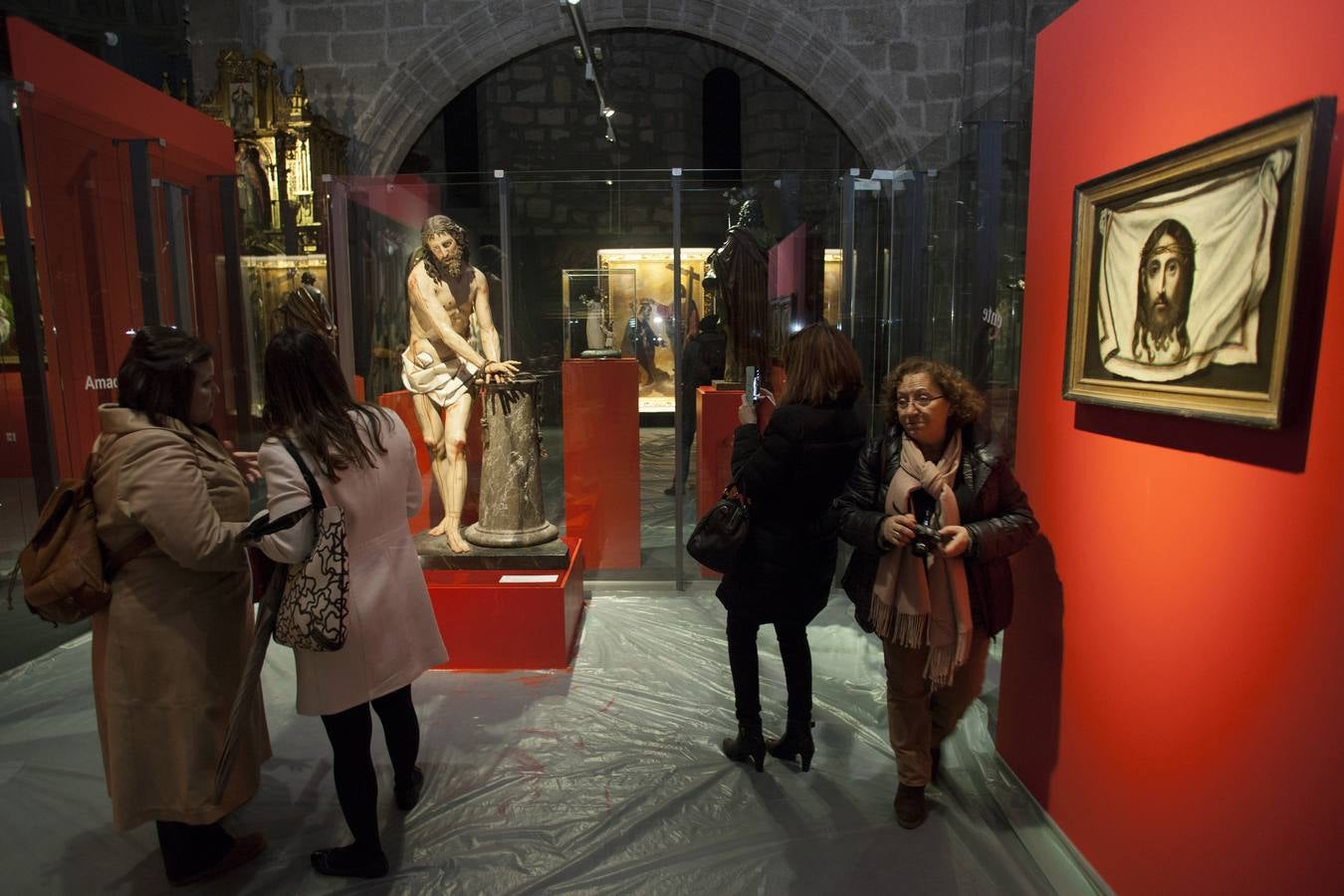 Iglesia de San Juan, en Ávila. Tercera parada en la visita a la exposición de Las Edades del Hombre 2015, 'Teresa de Jesús, maestra de oración.