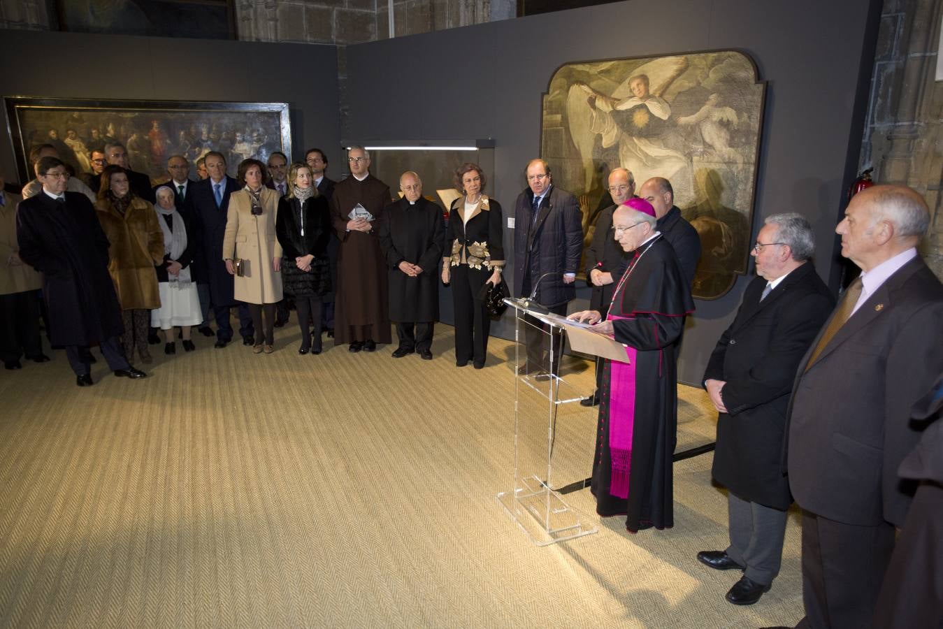 La reina Sofía inaugura Las Edades del Hombre en Ávila