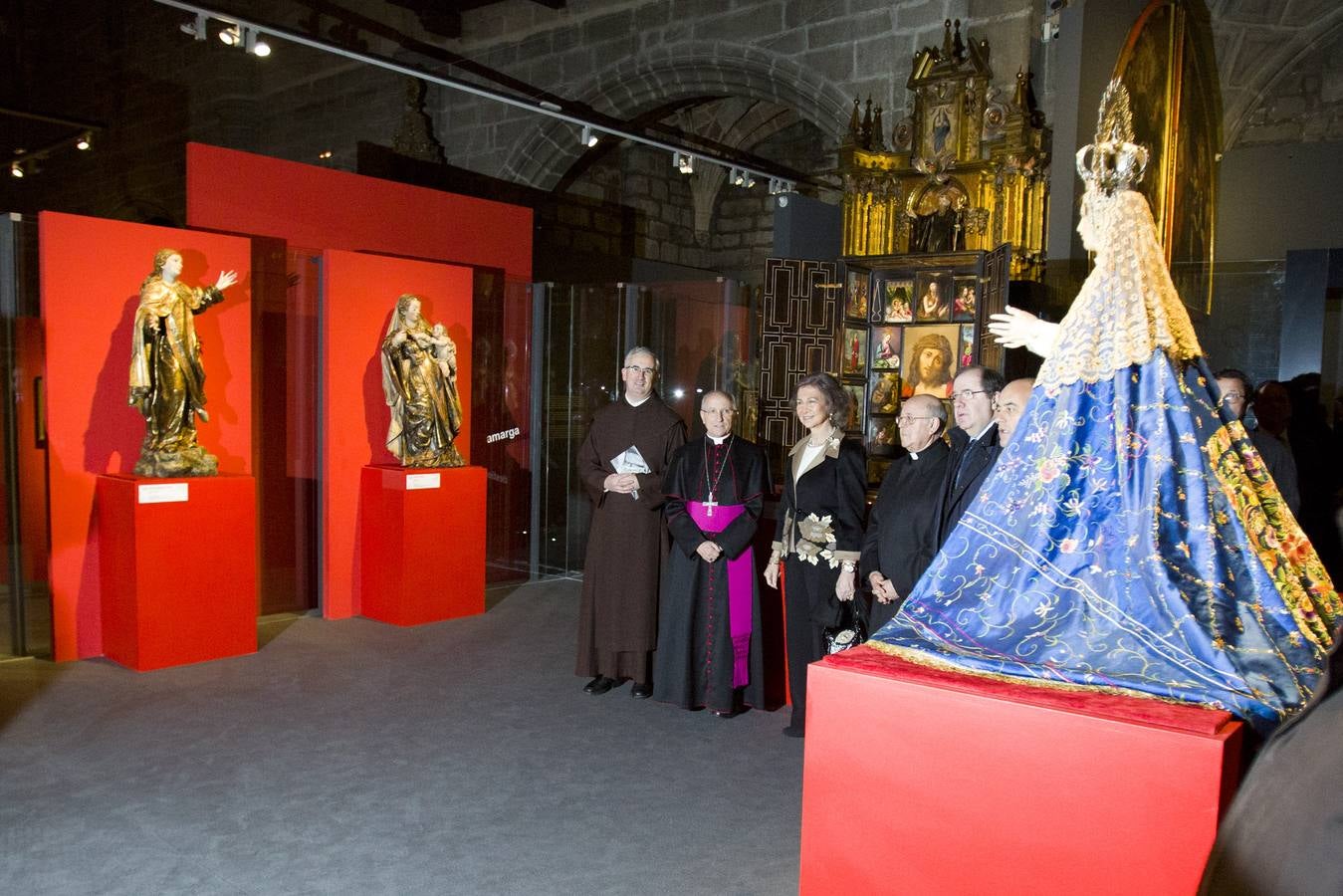 La reina Sofía inaugura Las Edades del Hombre en Ávila