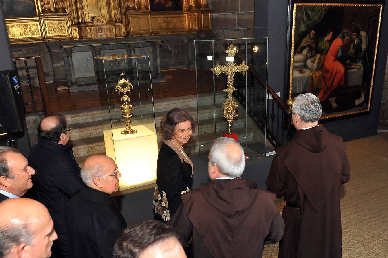 La reina Sofía inaugura Las Edades del Hombre en Ávila