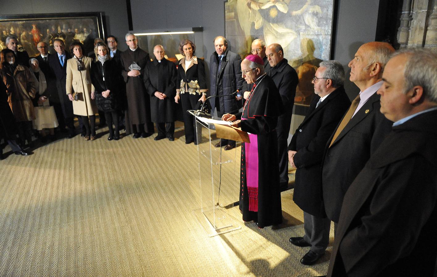 La reina Sofía inaugura Las Edades del Hombre en Ávila