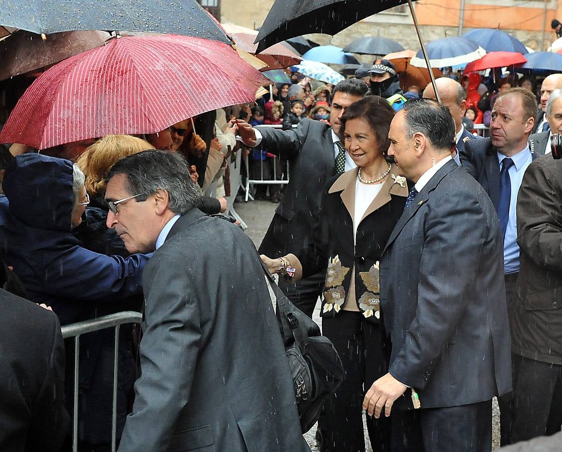 La reina Sofía inaugura Las Edades del Hombre en Ávila