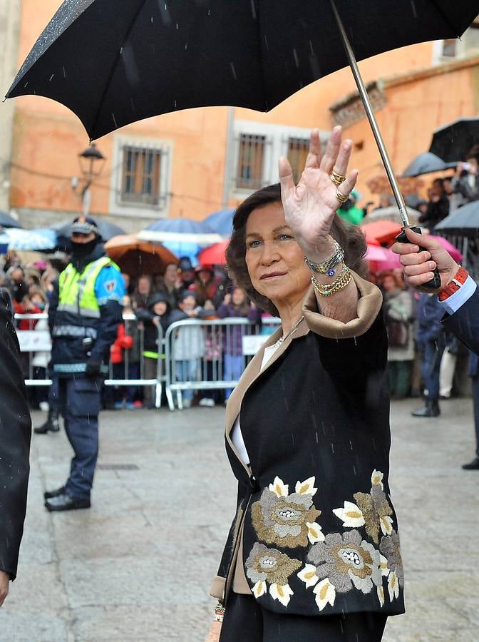 La reina Sofía inaugura Las Edades del Hombre en Ávila