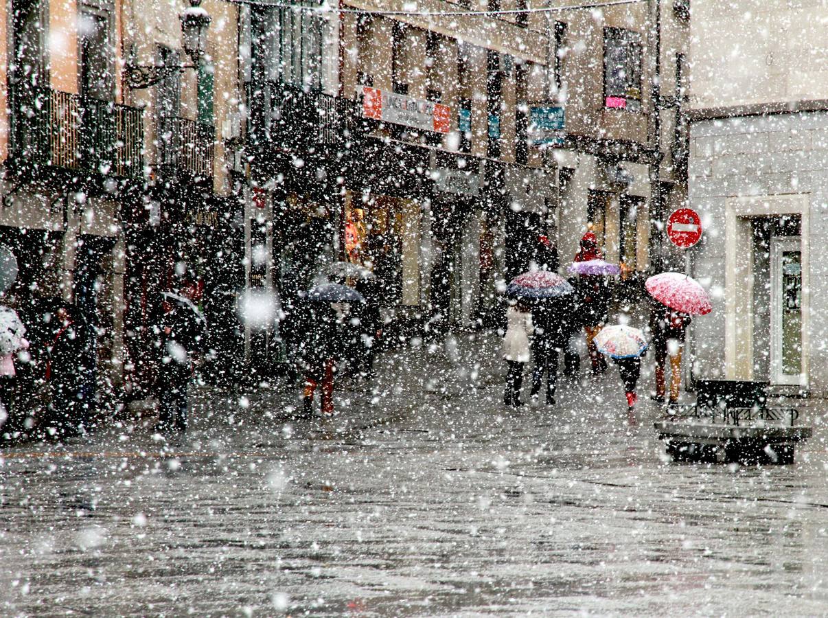 Nieve en Segovia