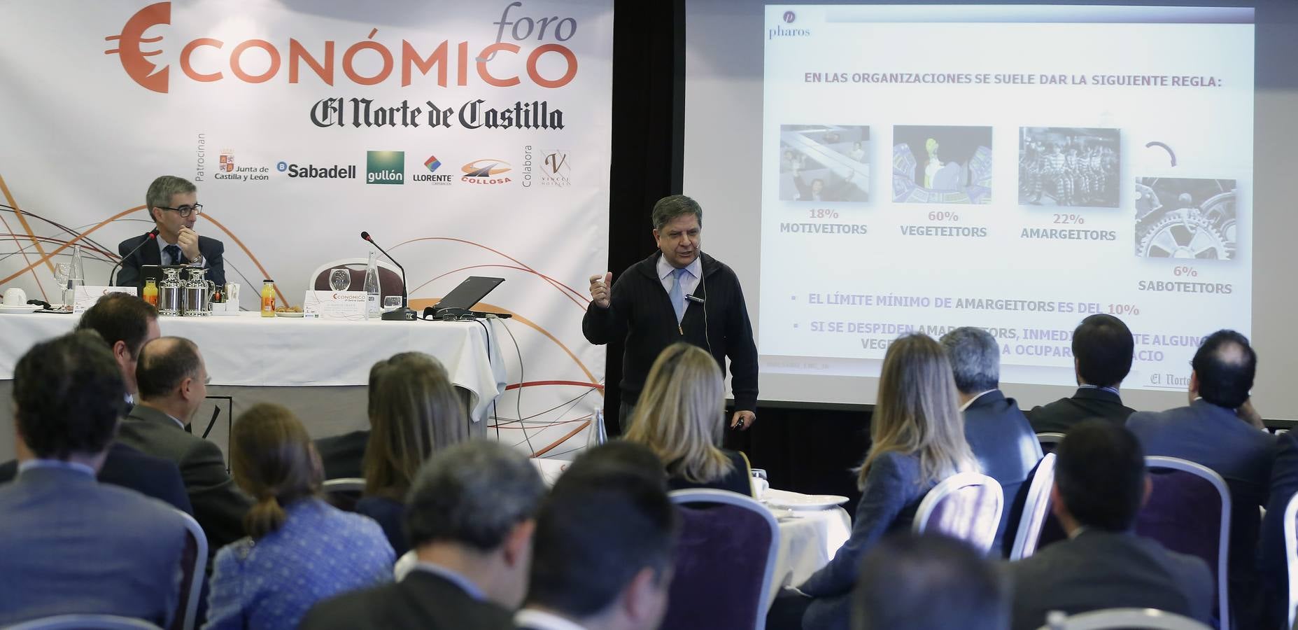 El ingeniero Marcos Urarte en el Foro Económico de El Norte de Castilla