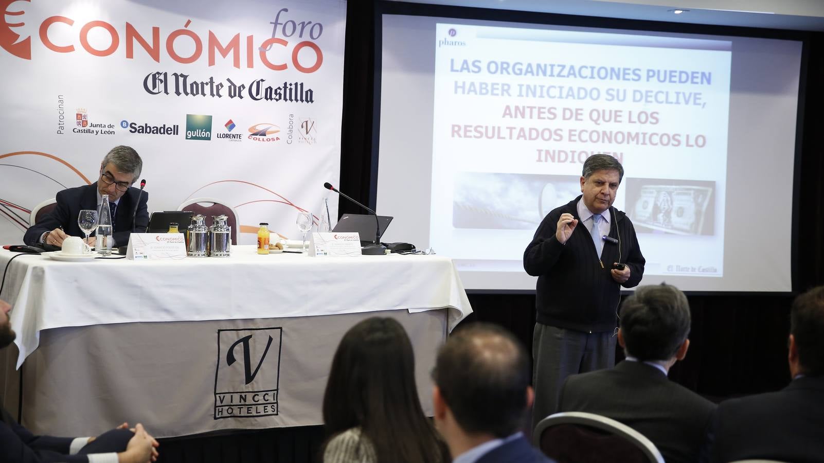 El ingeniero Marcos Urarte en el Foro Económico de El Norte de Castilla