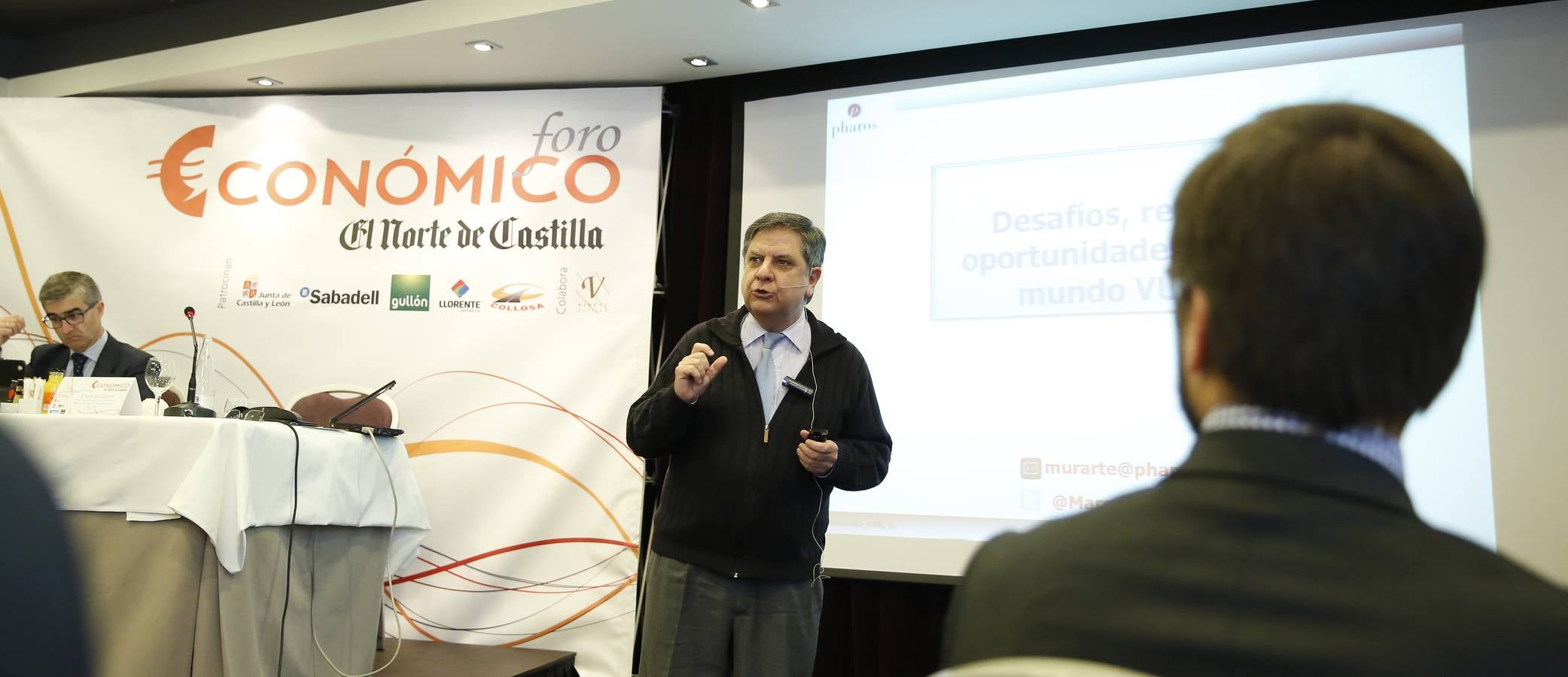 El ingeniero Marcos Urarte en el Foro Económico de El Norte de Castilla