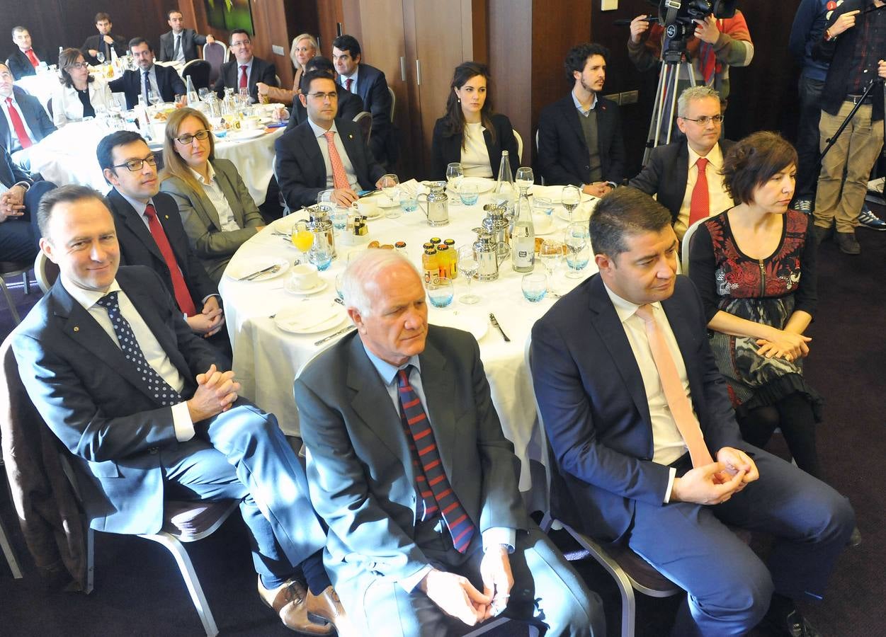 El ingeniero Marcos Urarte en el Foro Económico de El Norte de Castilla