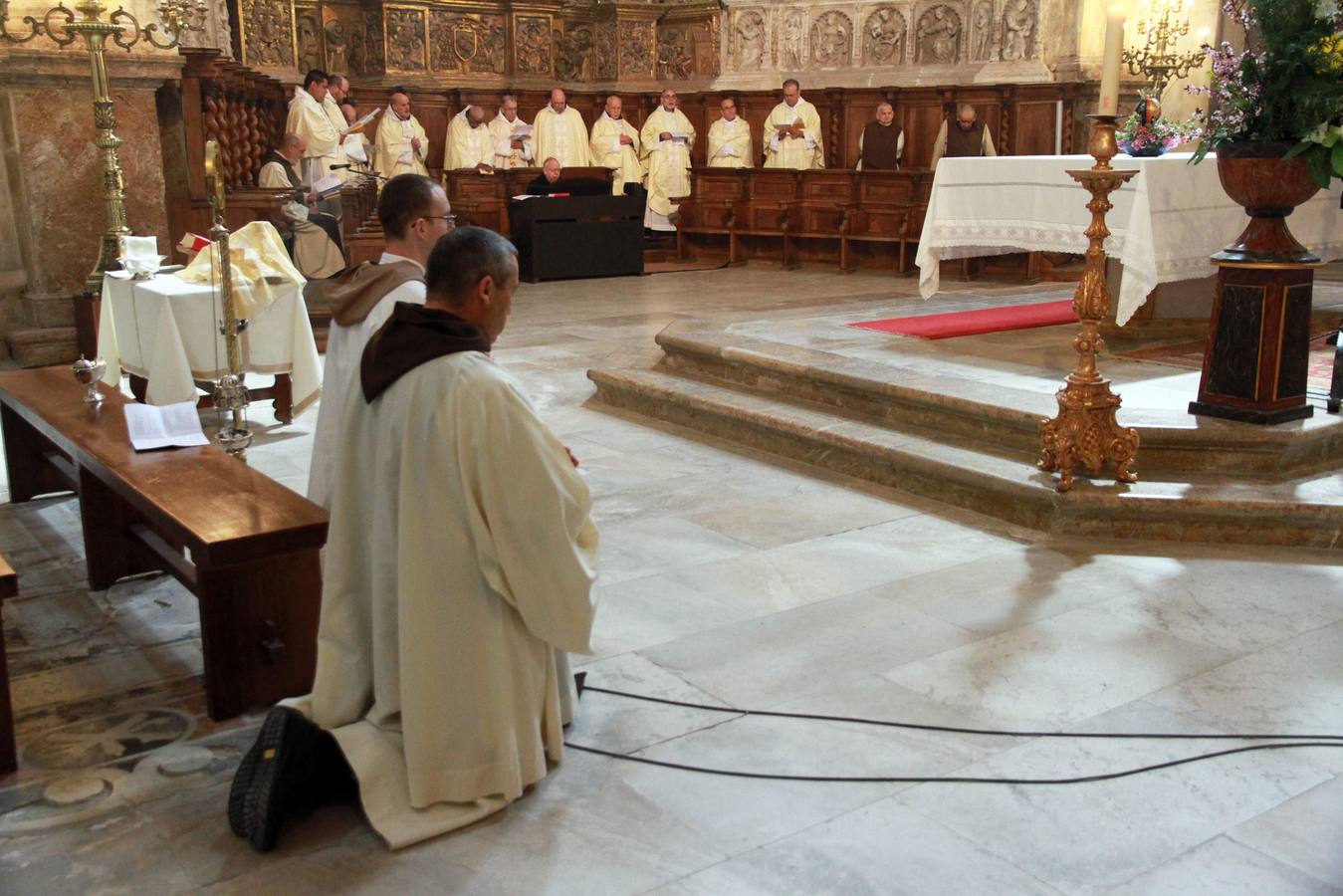 Ordenación de un nuevo diácono en el Monasterio de Santa María del Parral de Segovia (1/2)