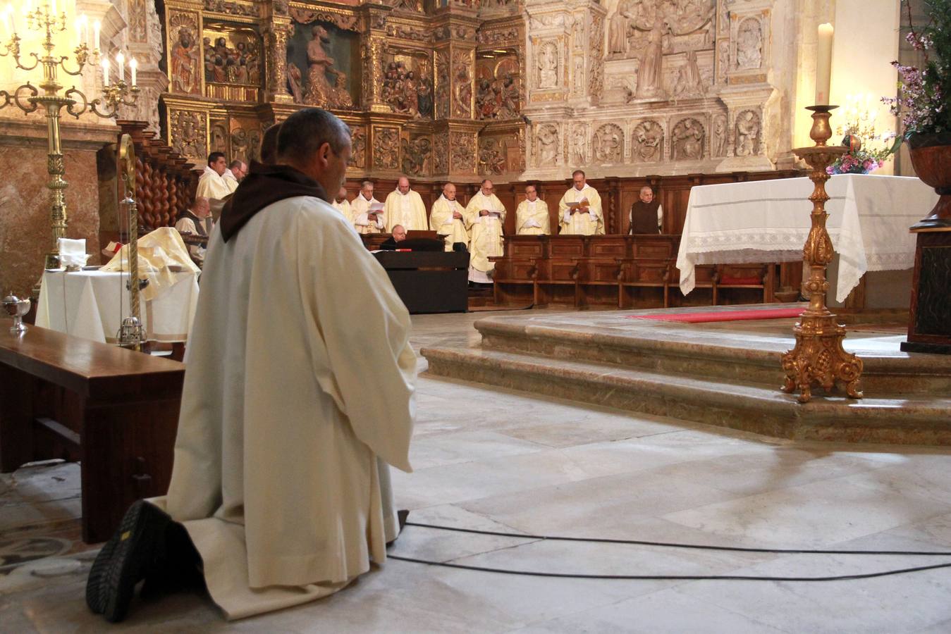 Ordenación de un nuevo diácono en el Monasterio de Santa María del Parral de Segovia (1/2)