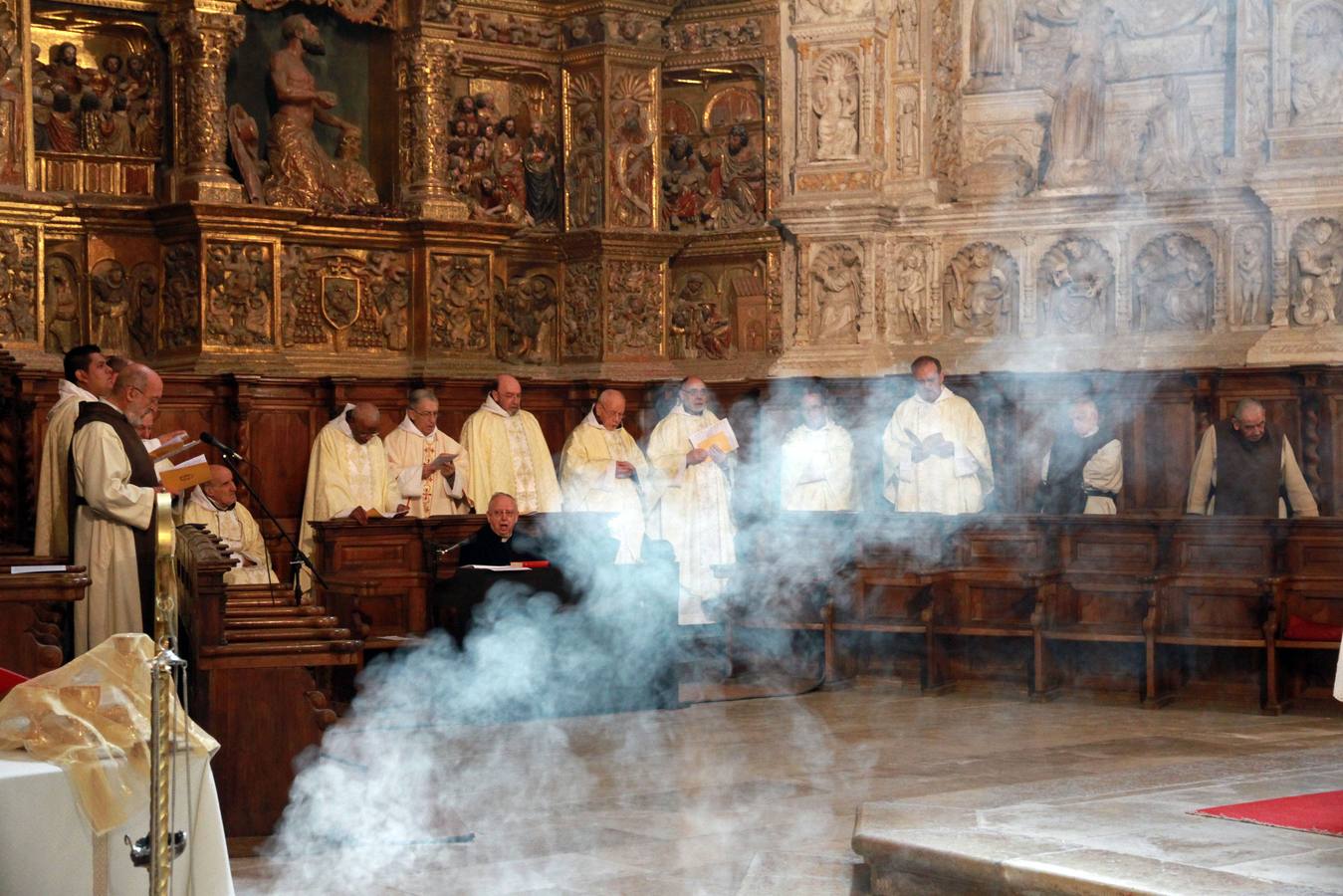 Ordenación de un nuevo diácono en el Monasterio de Santa María del Parral de Segovia (1/2)