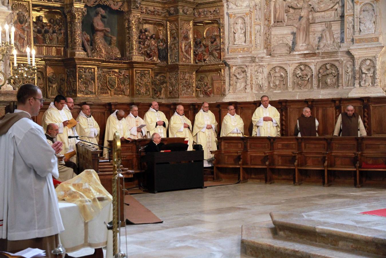 Ordenación de un nuevo diácono en el Monasterio de Santa María del Parral de Segovia (2/2)