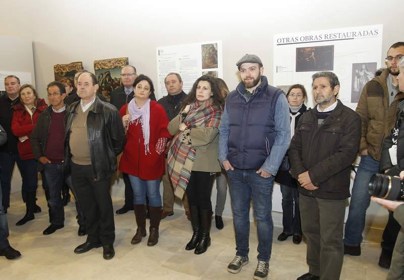 Inauguración de la exposición &#039;Patrimonio restaurado&#039; en la Capilla Sacramental de San Miguel de Palencia