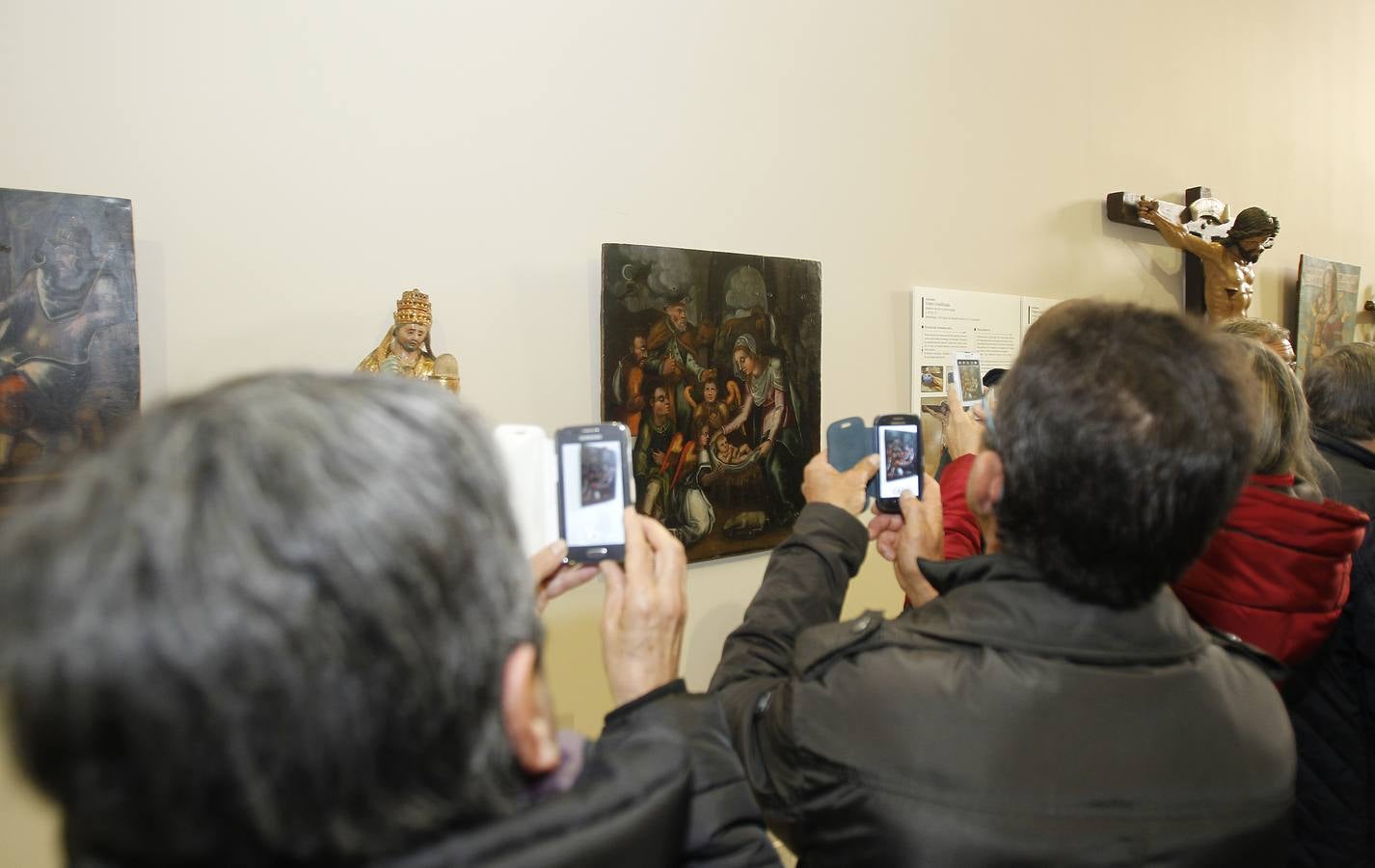 Inauguración de la exposición &#039;Patrimonio restaurado&#039; en la Capilla Sacramental de San Miguel de Palencia