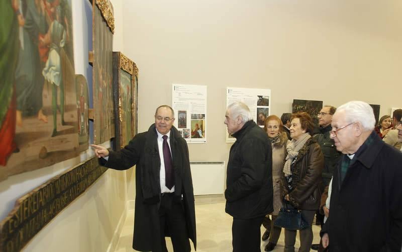 Inauguración de la exposición &#039;Patrimonio restaurado&#039; en la Capilla Sacramental de San Miguel de Palencia