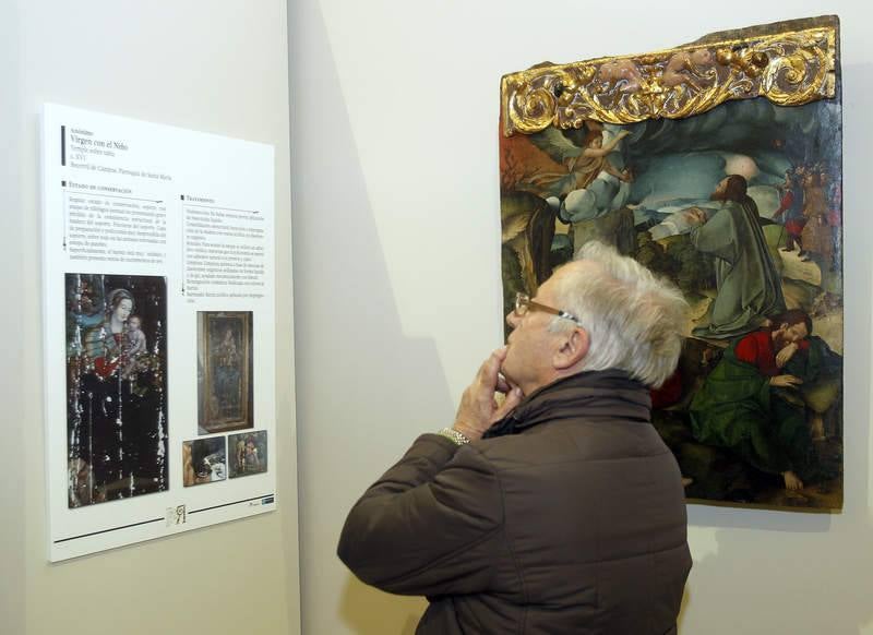 Inauguración de la exposición &#039;Patrimonio restaurado&#039; en la Capilla Sacramental de San Miguel de Palencia