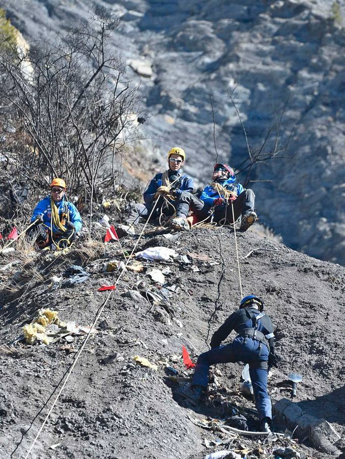 Rescate en el lugar de la catástrofe