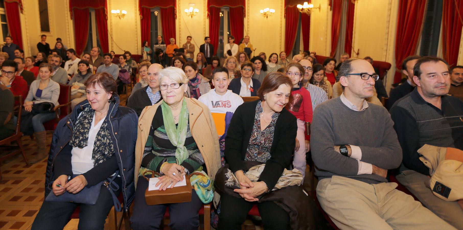 Anxo Pérez en el Aula de Cultura de El Norte de Castilla