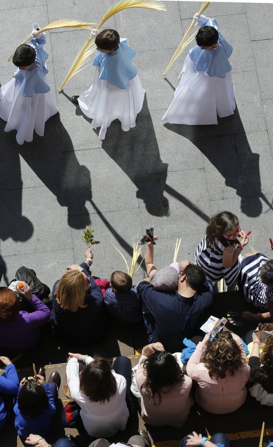 Multitudinaria procesión de las Palmas en Valladolid (2/2)