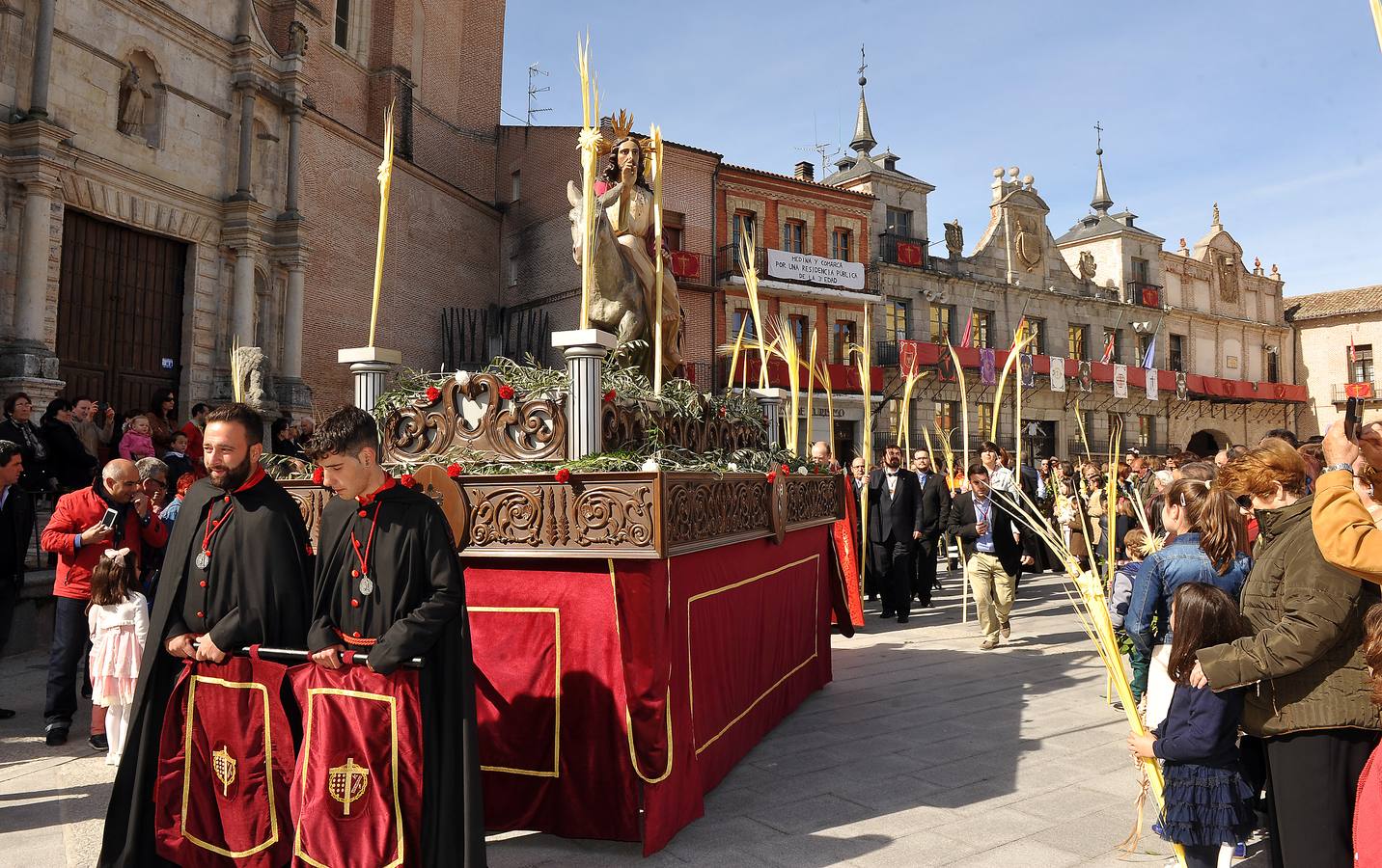 Procesión de la borriquilla en Medina del Campo