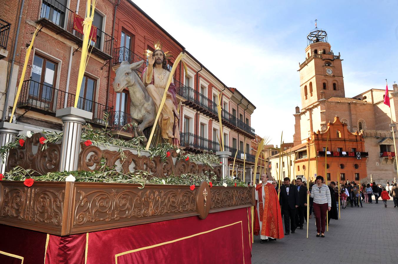 Procesión de la borriquilla en Medina del Campo