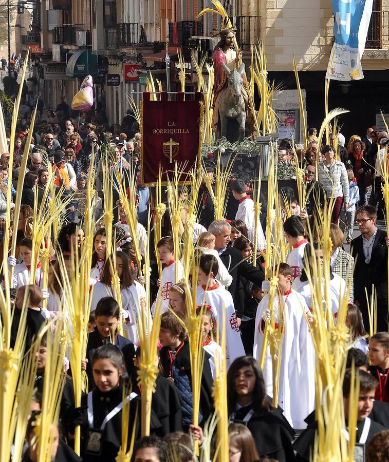 Procesión de la borriquilla en Medina del Campo