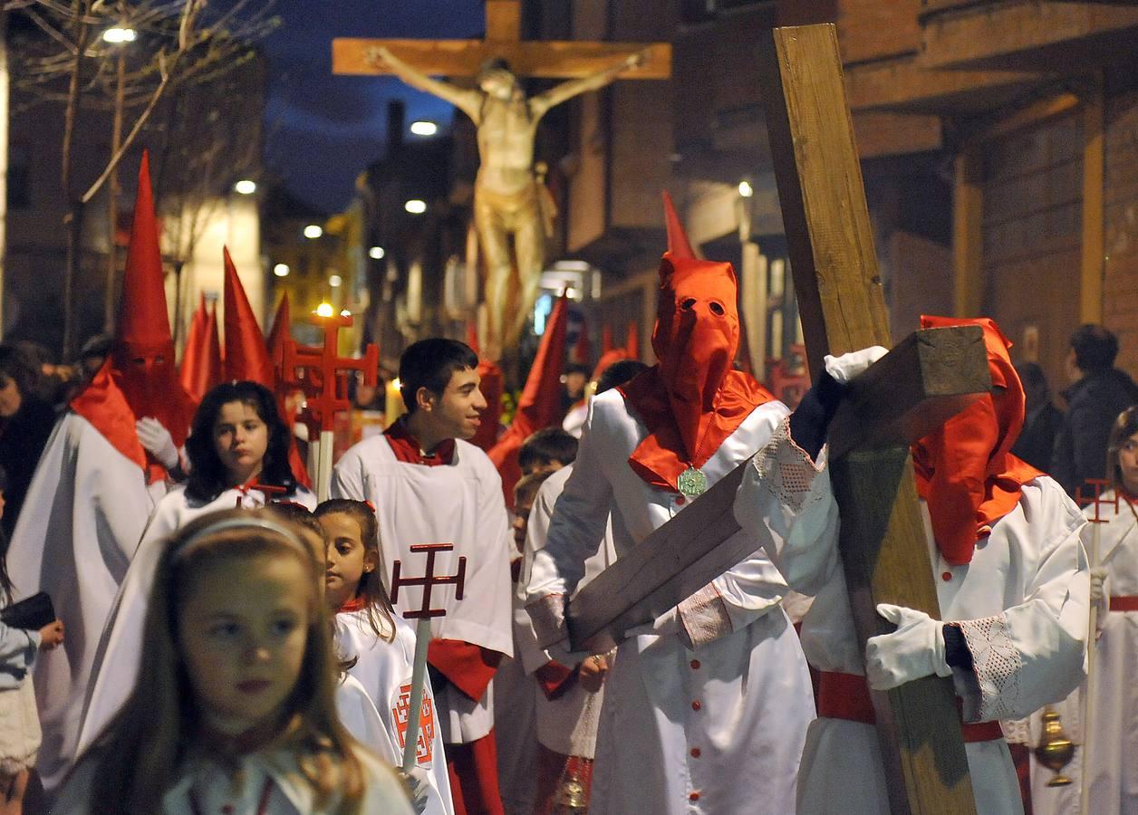 Peregrinación del Santísimo Cristo del Amor y la meditación de las Siete Palabras en Medina del Campo. Valladolid