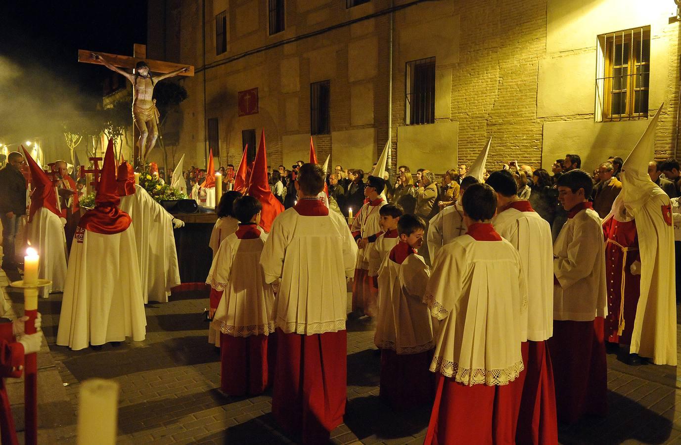 Peregrinación del Santísimo Cristo del Amor y la meditación de las Siete Palabras en Medina del Campo. Valladolid