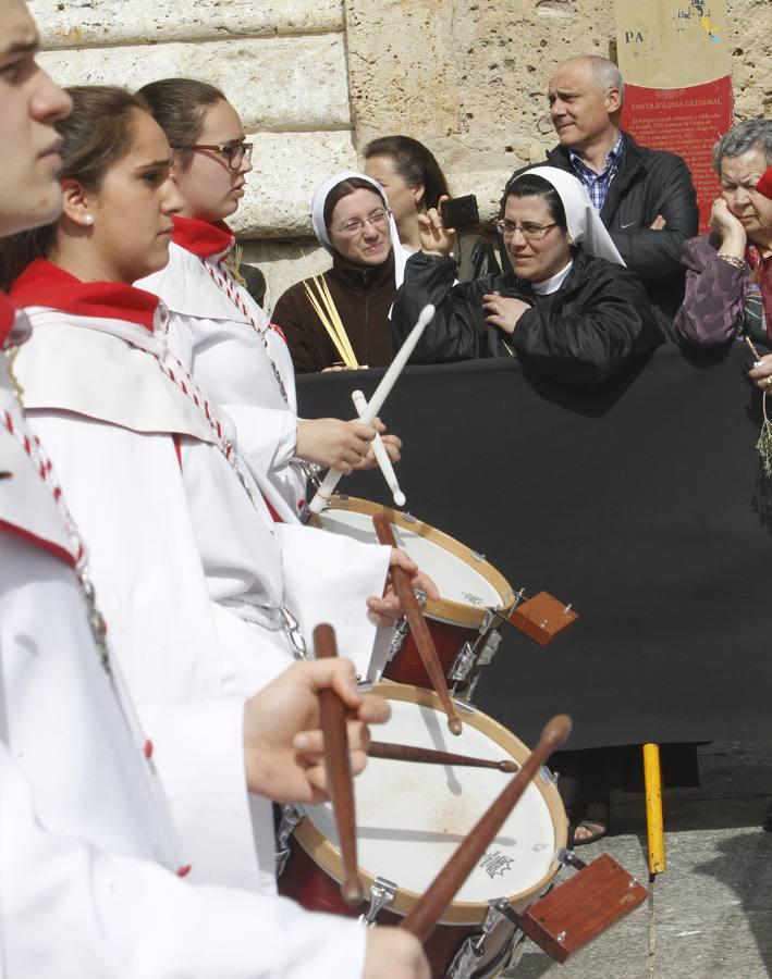 Procesión del Domingo de Ramos en Palencia