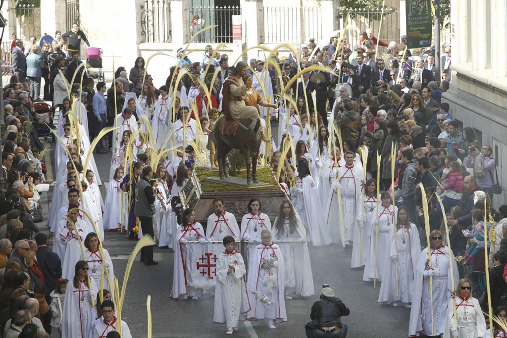 Procesión del Domingo de Ramos en Palencia