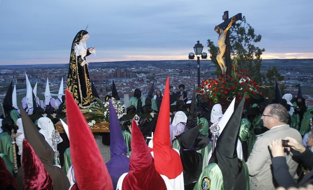 Procesión del Santo Rosario del Dolor en Palencia