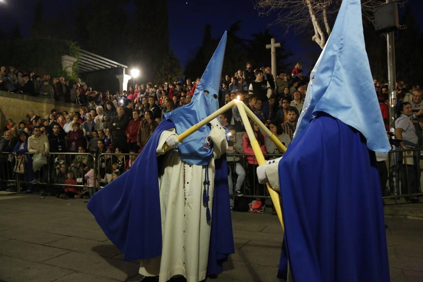 Procesión del Cristo de los Doctrinos y la Virgen de la Amargura en Salamanca