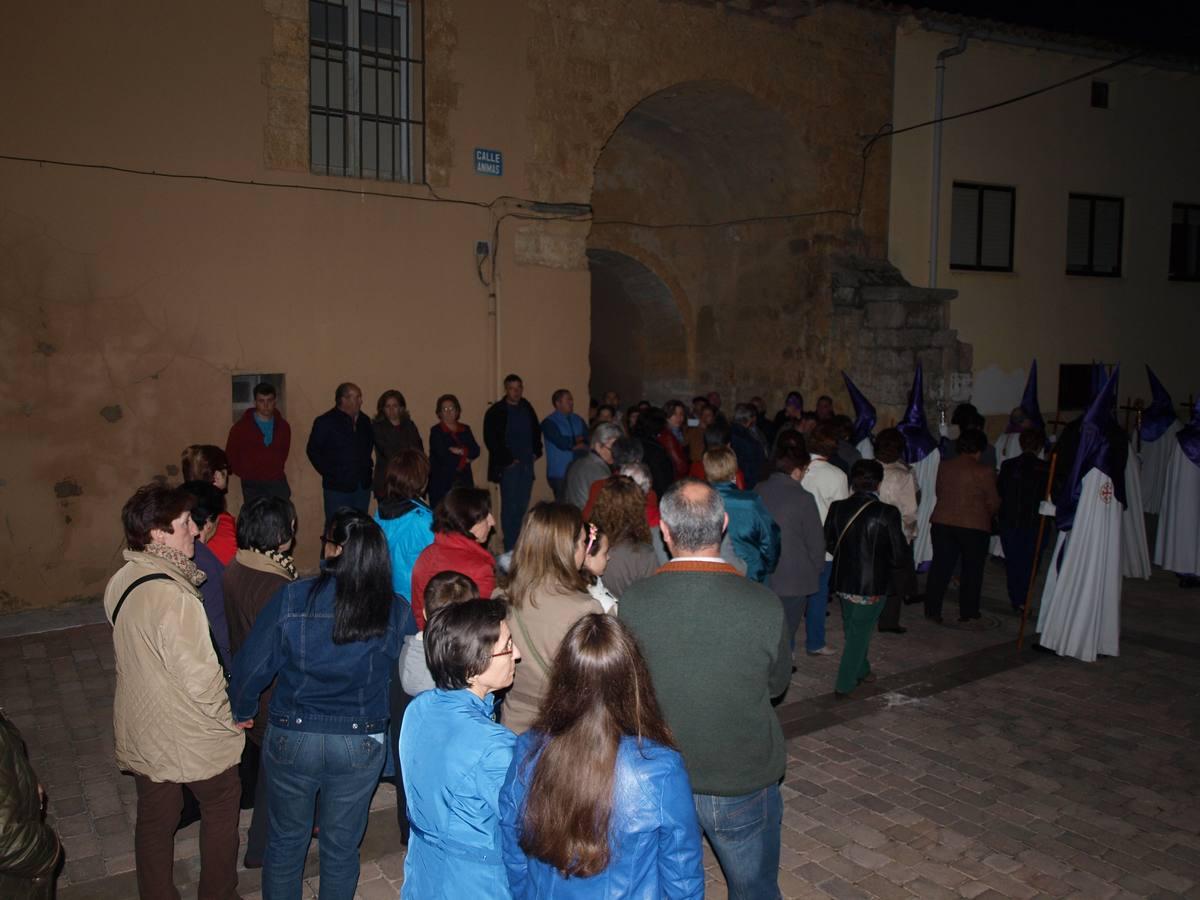 Procesión del Santo Rosario en Torrelobatón (Valladolid)