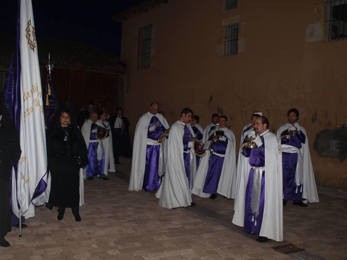 Procesión del Santo Rosario en Torrelobatón (Valladolid)