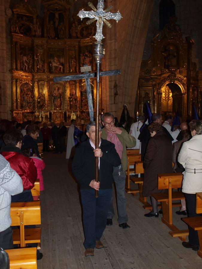 Procesión del Santo Rosario en Torrelobatón (Valladolid)