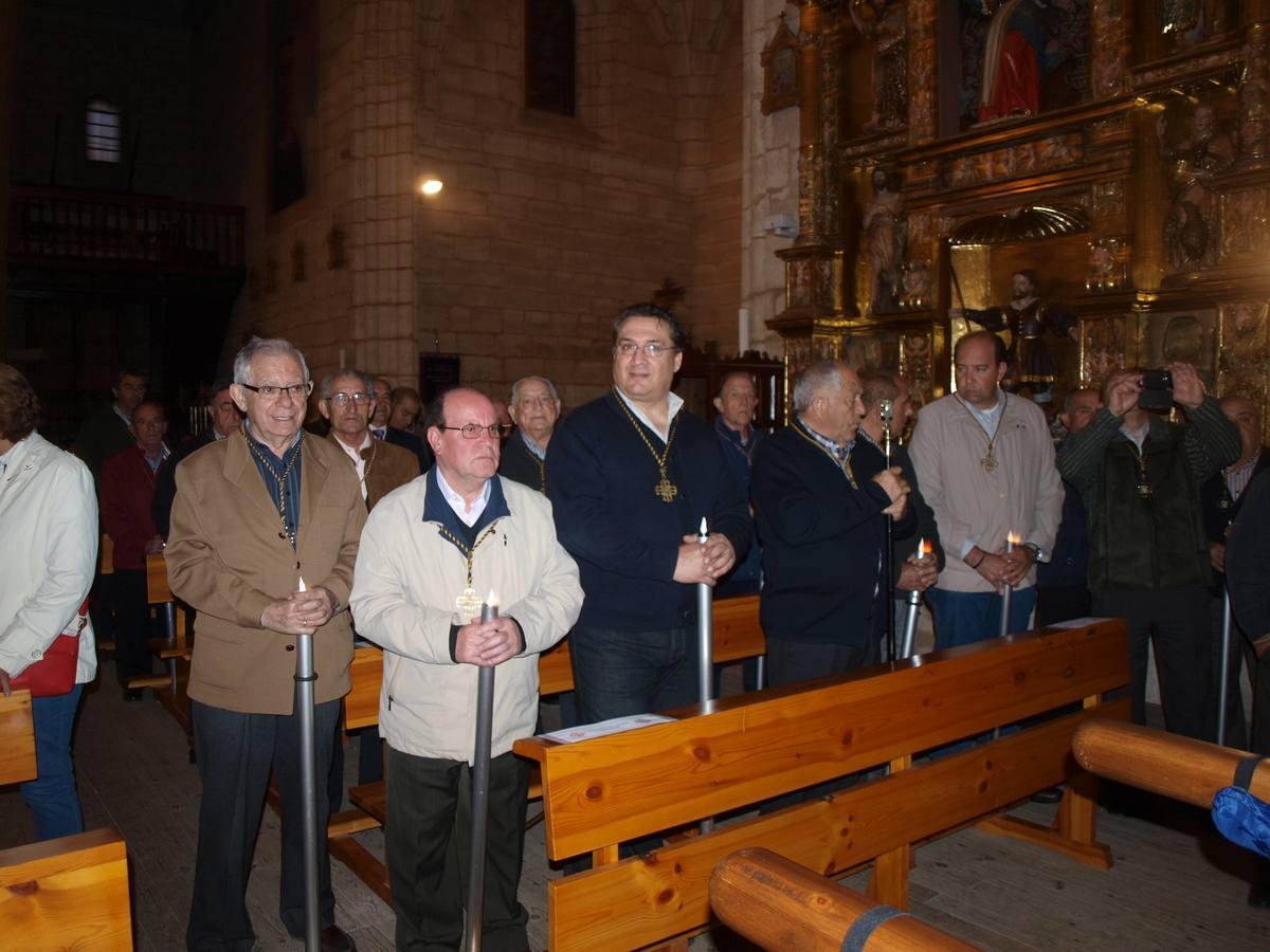 Procesión del Santo Rosario en Torrelobatón (Valladolid)