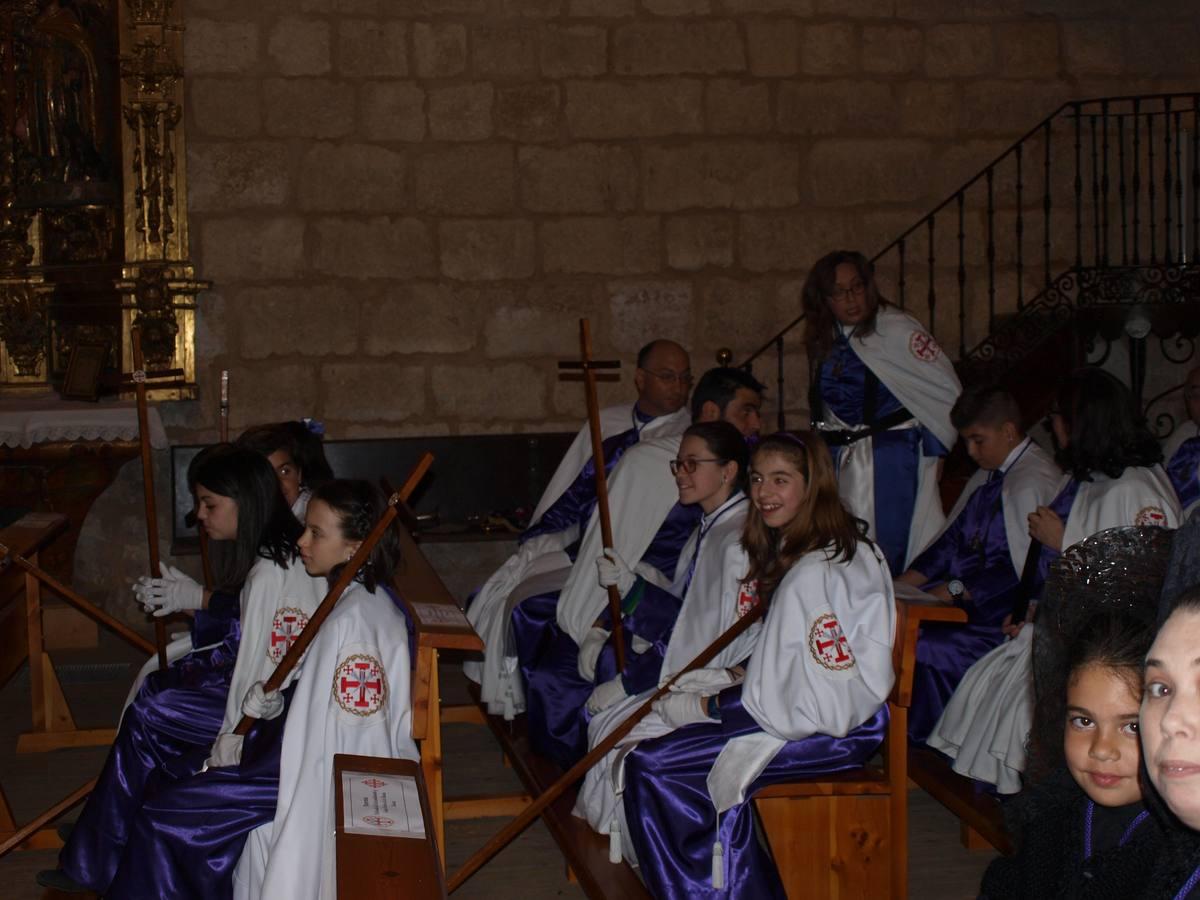 Procesión del Santo Rosario en Torrelobatón (Valladolid)