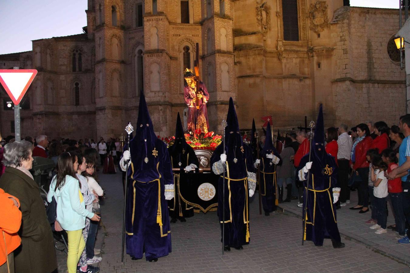 Procesión del Encuentro en Peñafiel (Valladolid)