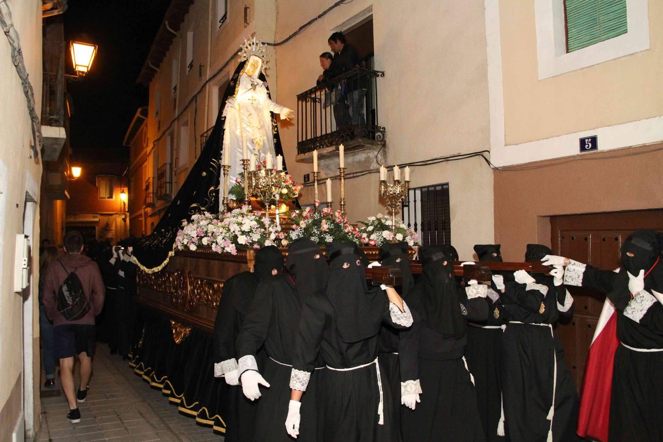 Procesión del Encuentro en Peñafiel (Valladolid)